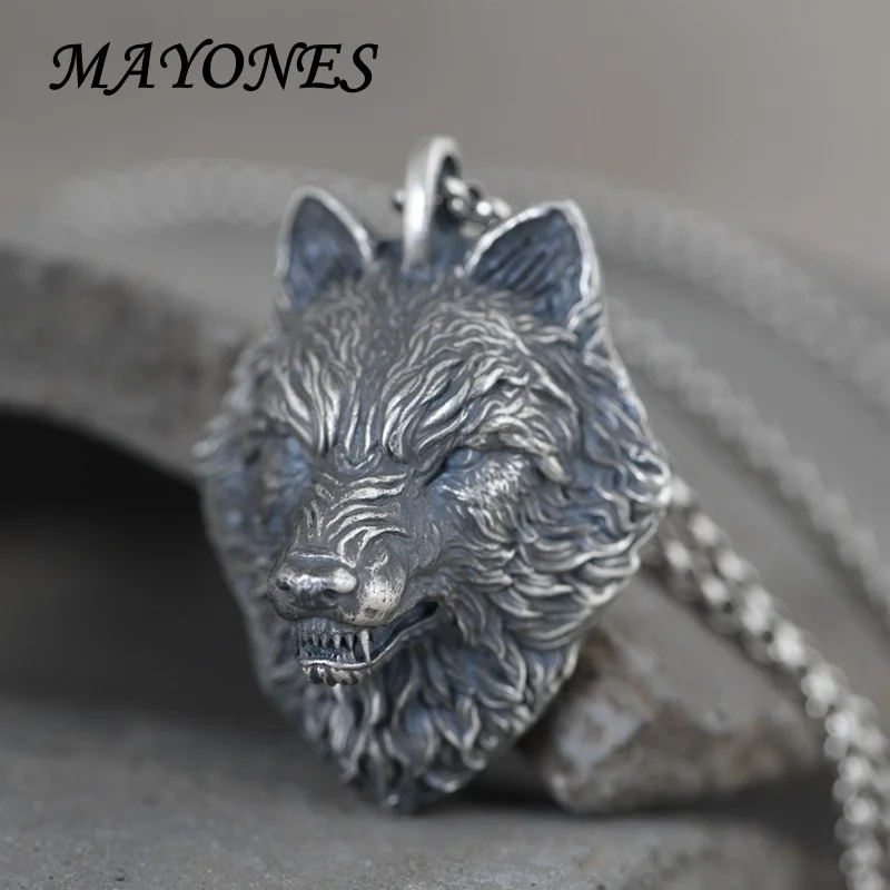 

Оригинальное колье MAYONES ручной работы из тайского серебра 925 пробы, властная личность, колье, ювелирные изделия, бесплатная доставка