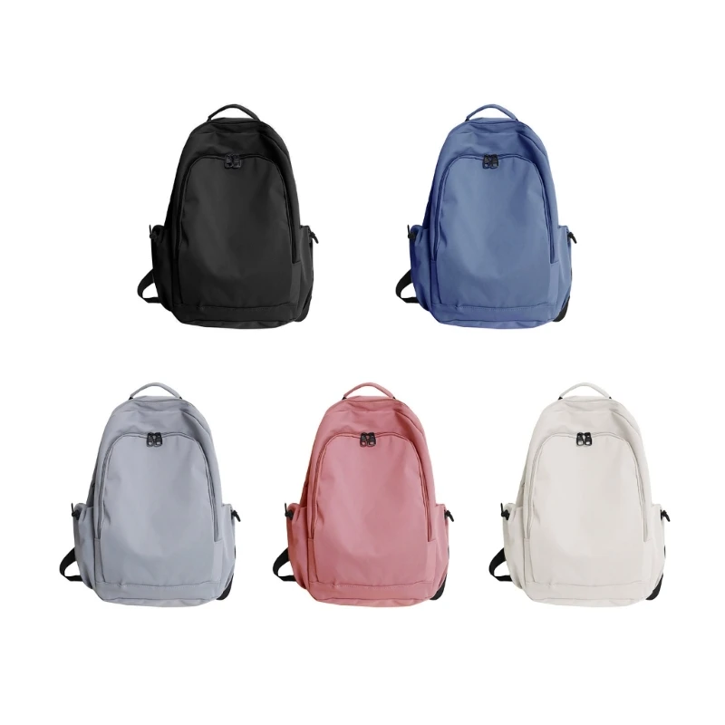 

Nylon School Backpack Laptop Backpack Large Capacity School Bag Bookbag Casual Travel Rucksack for Girl Boy Youth