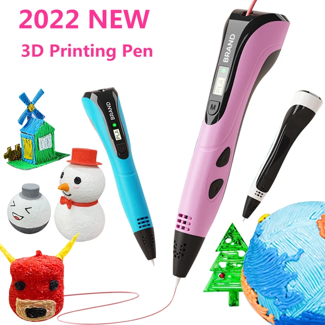 3D Pen DIY 3D Printer Pen Drawing Pens 3d Printing Best for Kids With ABS  Filament 1.75mm Christmas Birthday Gift Kids Toy - AliExpress