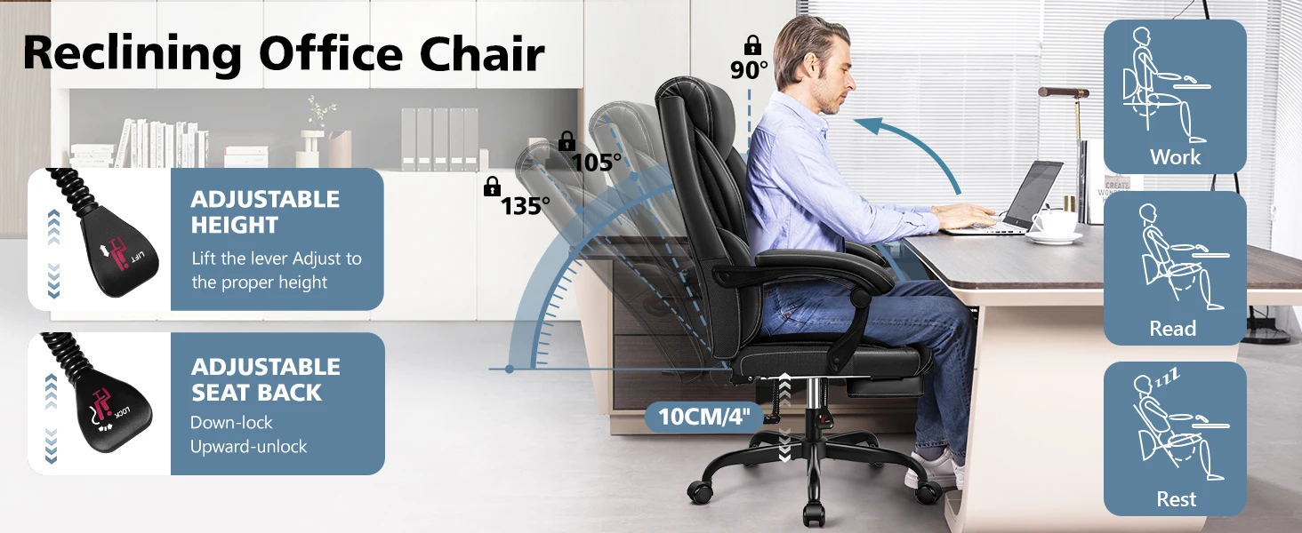 big and tall office chair