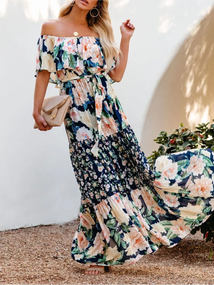 大人マキシドレス【SPELL】Sannah Boho Maxi Dress/送料無料 Sannah Boho Maxi Dress – SPELL