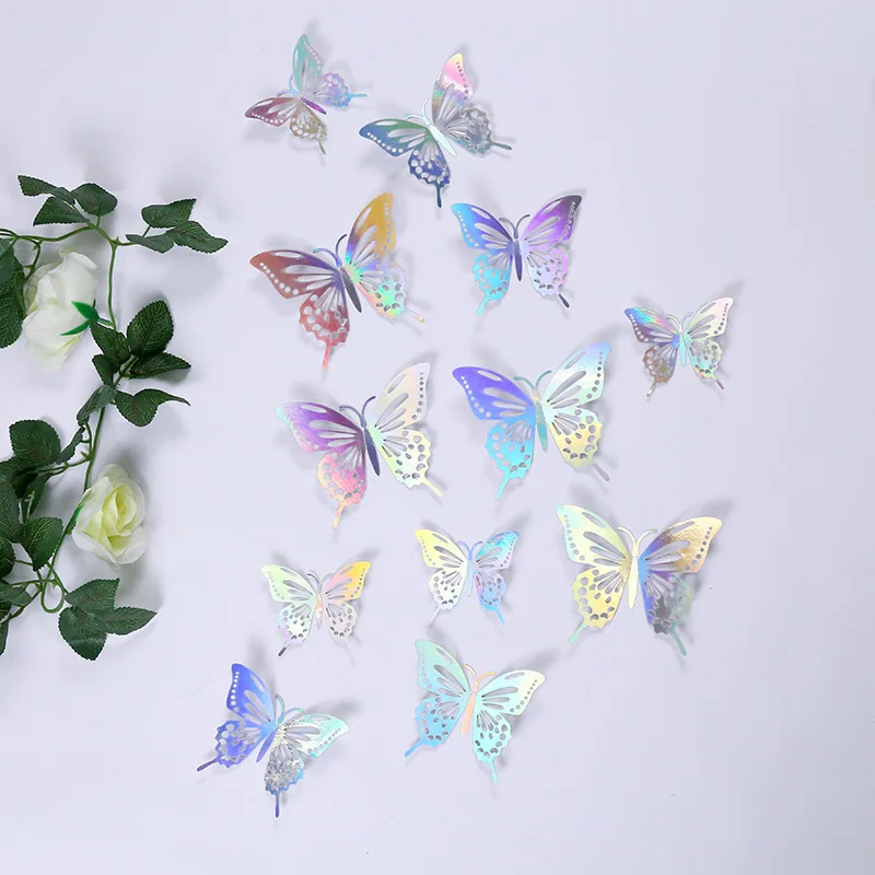 Butterfly Cake Toppers - Assorted Colors for Celebrations and DIY Decor