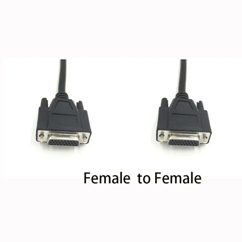 Macho para Macho para Cabo de Linha de Extensão Fêmea 26pin 26p 05 m 1m 15 m 2m 3m Db26 Hdb26 Pcs - Imagem 2