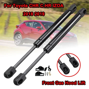 2x Per Toyota CHR C-HR 2018 2019 Auto Anteriore Cofano Motore Ascensore Supporta Puntelli Asta Braccio Molle A Gas Ammortizzatori Strut Bar Accessori Auto