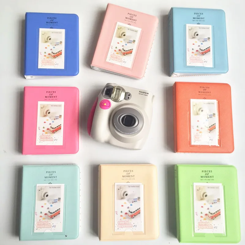64 Tasche Per Mini Album Fotografico Mini Custodia Per Foto Istantanea Per Fujifilm Instax Mini Film Instax Album Fotografico Per Matrimoni