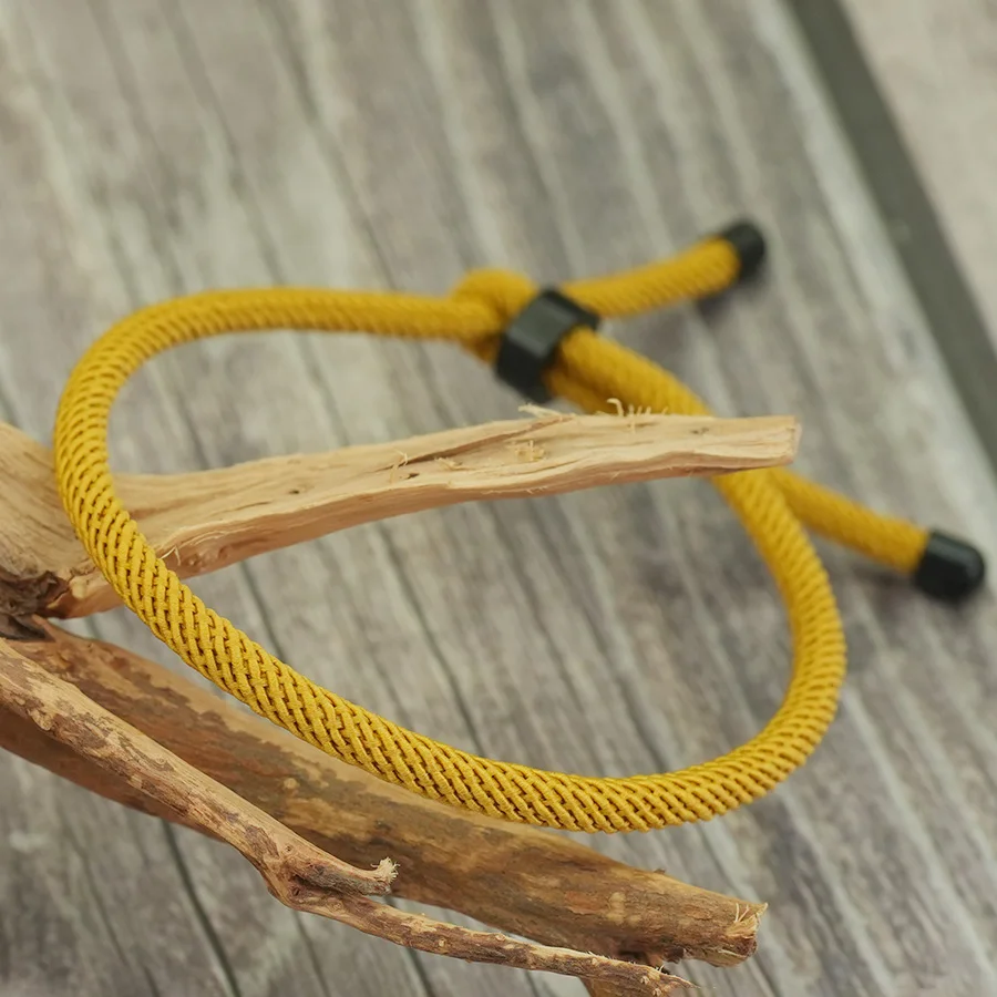 Stainless Steel Men Bracelet 4mm Thread 7 Colors Casual Hand Accessories