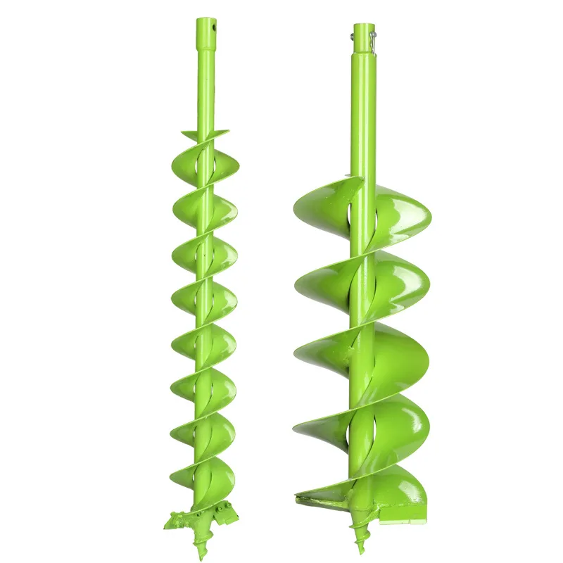 New Arrival --100MM,40CM,80MM,200MM,400MM,300MM Single Blade Auger Drill Bits,Garden Drill,Earth drill with Hexagon Shaft 4