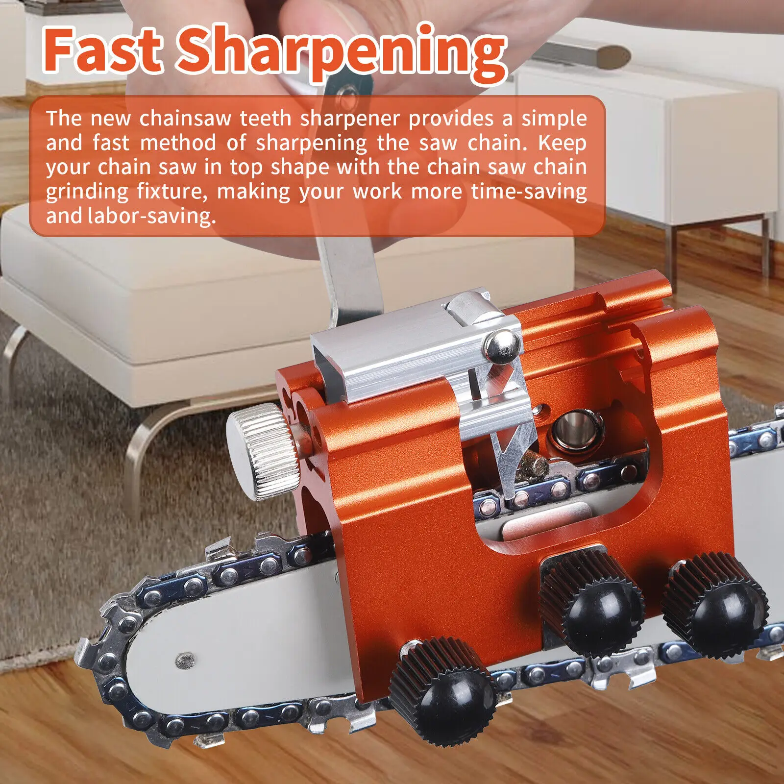 

Chain Saw Sharpeners Portable Chainsaw Chain Sharpening Woodworking Grinding Stones Electric Chainsaw Grinder Tool