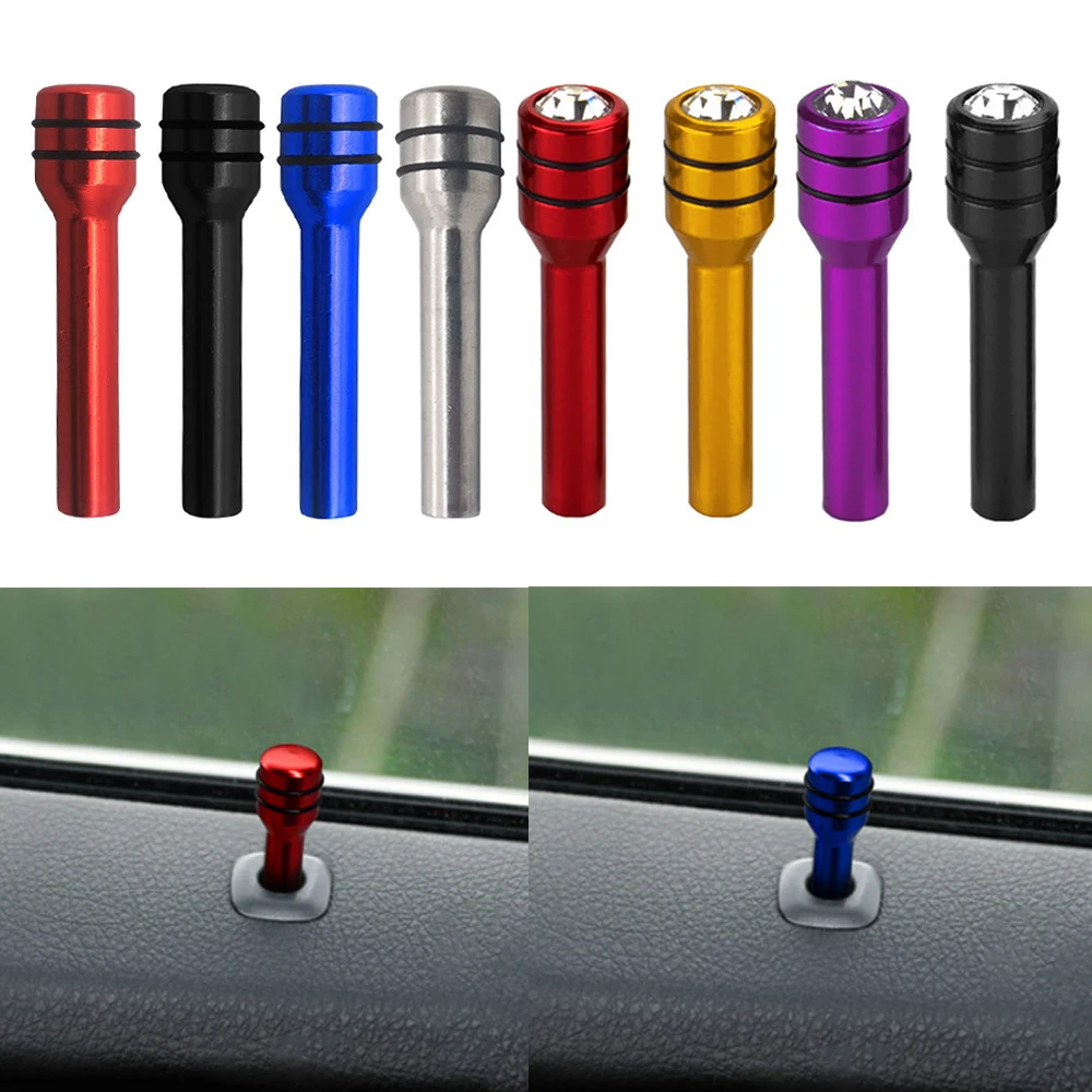 2pcs Car Alloy Door Lock Pins Screw Knob For BMW E46 E39 E90 E60 E36 F30 F10 E34 X5 E53 E30 F20 E92 E87 M3 M4 M5 Accessories