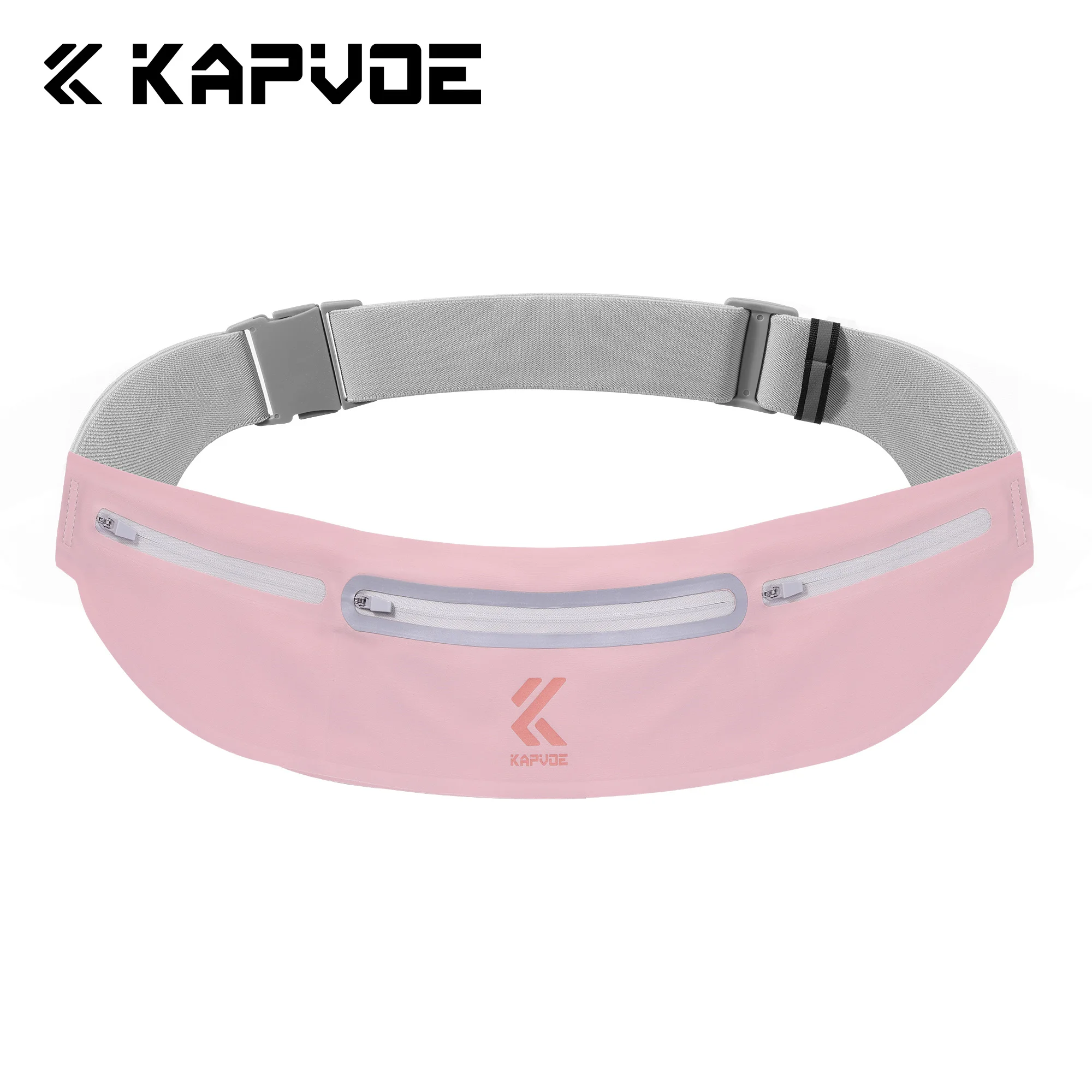 Kapvoe Sports Waist Pack Fanny Pack Wallet Adjustable Men Women Running Pouch Belt Portable Phone Holder Gym Bum Bag
