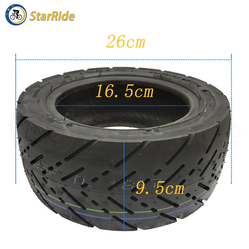 Pneumatici Fuoristrada 90/65-6.5 Per Ninebot Gokart PRO E Dualtron Ultra - Gomme Tubeless Antiscivolo Da 11 Pollici, Anteriore/Posteriore