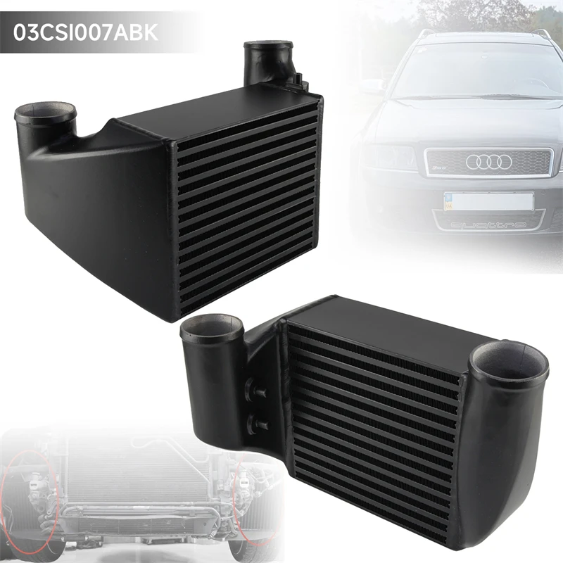 

Updated Competition Gen.2 Intercooler Kit for Audi RS6 C5 Quattro 4.2L/4.2T 02-04 V8 Engines Aluminium Bar&Plate Performance