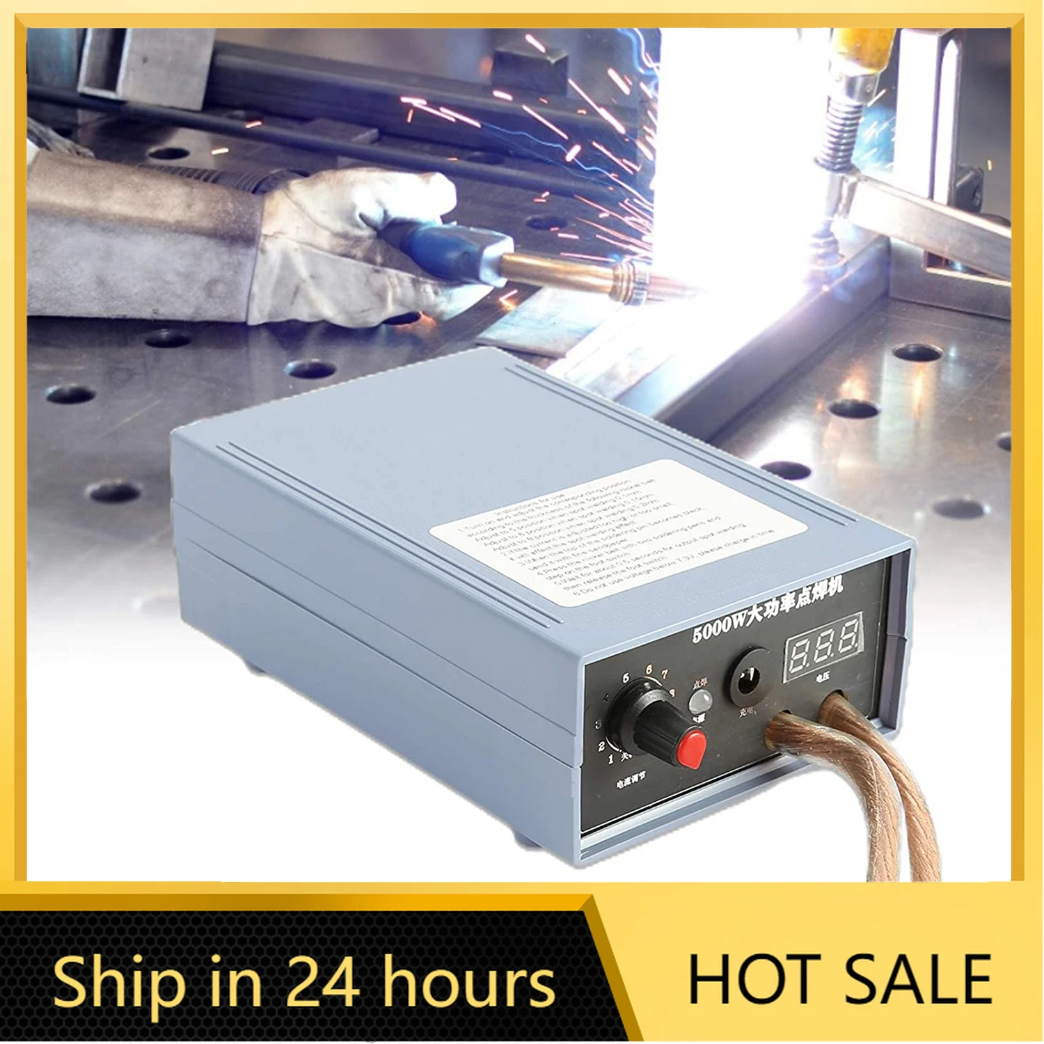 5000w Mini Spot Welder Machine Diy Kit 18650 Battery Pack Welding Tools
