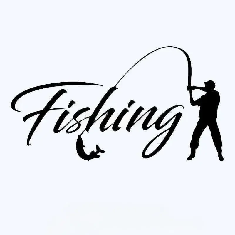 Pegatina De Pesca De Carpa Para Coche, Furgoneta O Caravana - Vinilo Decorativo Personalizable