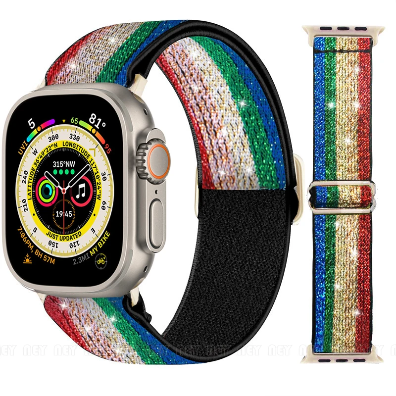 Nylon Elastic Bracelet Strap