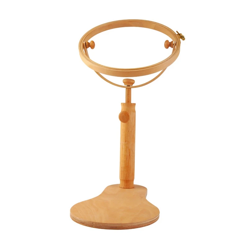 

1 PCS Adjustable Desktop Embroidery Frame Embroidery Embroidery Frame Tool Round Embroidery Frame Wood Frame