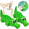 Dog Chew Toy Latex Crocodile Pet Squeaky Toys For Small Medium Dogs Interactive Teeth Cleaning Dog Sounding Toy Pet Supplies 1