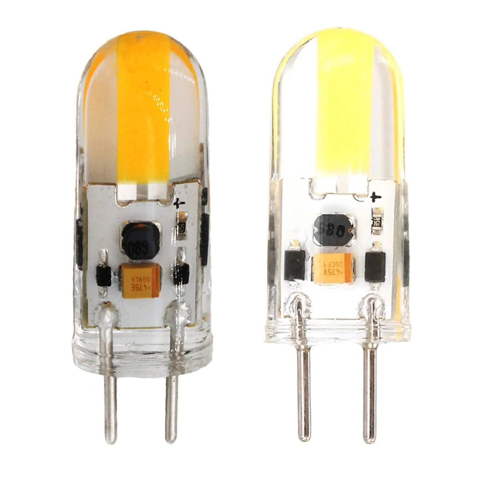 GY6.35 LED Bulb Bi-Pin Socket 3W LED Bulb Eye Protection Light AC/DC 12V 360 Angle Replace 30W Halogen Bulb Dimmable