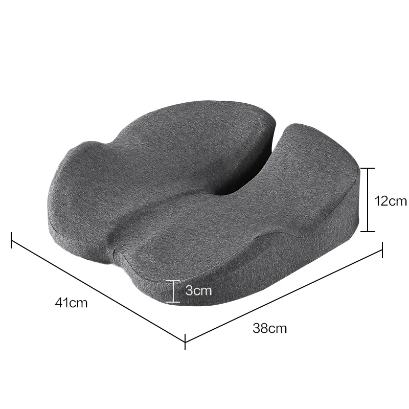 Memory Foam Seat Cushion,Sitting for a Long Time Is Not Tired Chair Cushion, for Tailbone Pain Relief Comfort Chair Car Seat