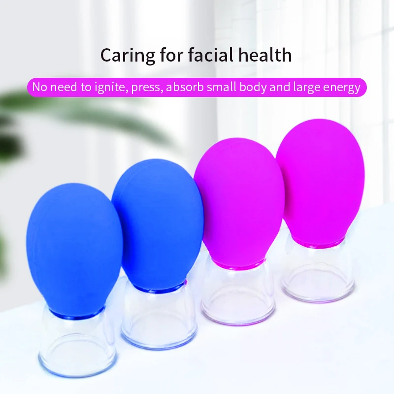 Vacuum Cupping Glass Jar Cellulite Massager For Face Acupuncture Hijama Suction Cup Slimming Fat Burning Health Care Face Sucker Vacuum Cupping Sets Vacuum Cupping Glass Facial Massager Cellulite Massager Roller Massage Tool