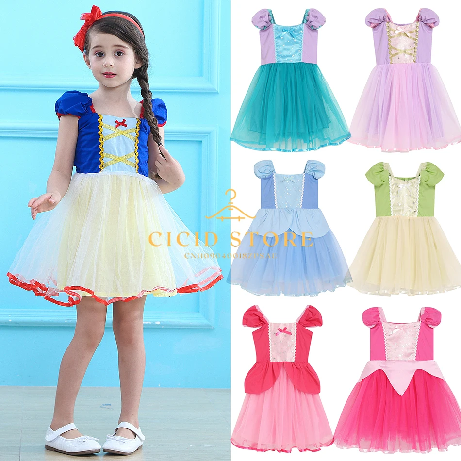 Robes de Princesse Enfant - Blanche-Neige & Fées - Cérémonie