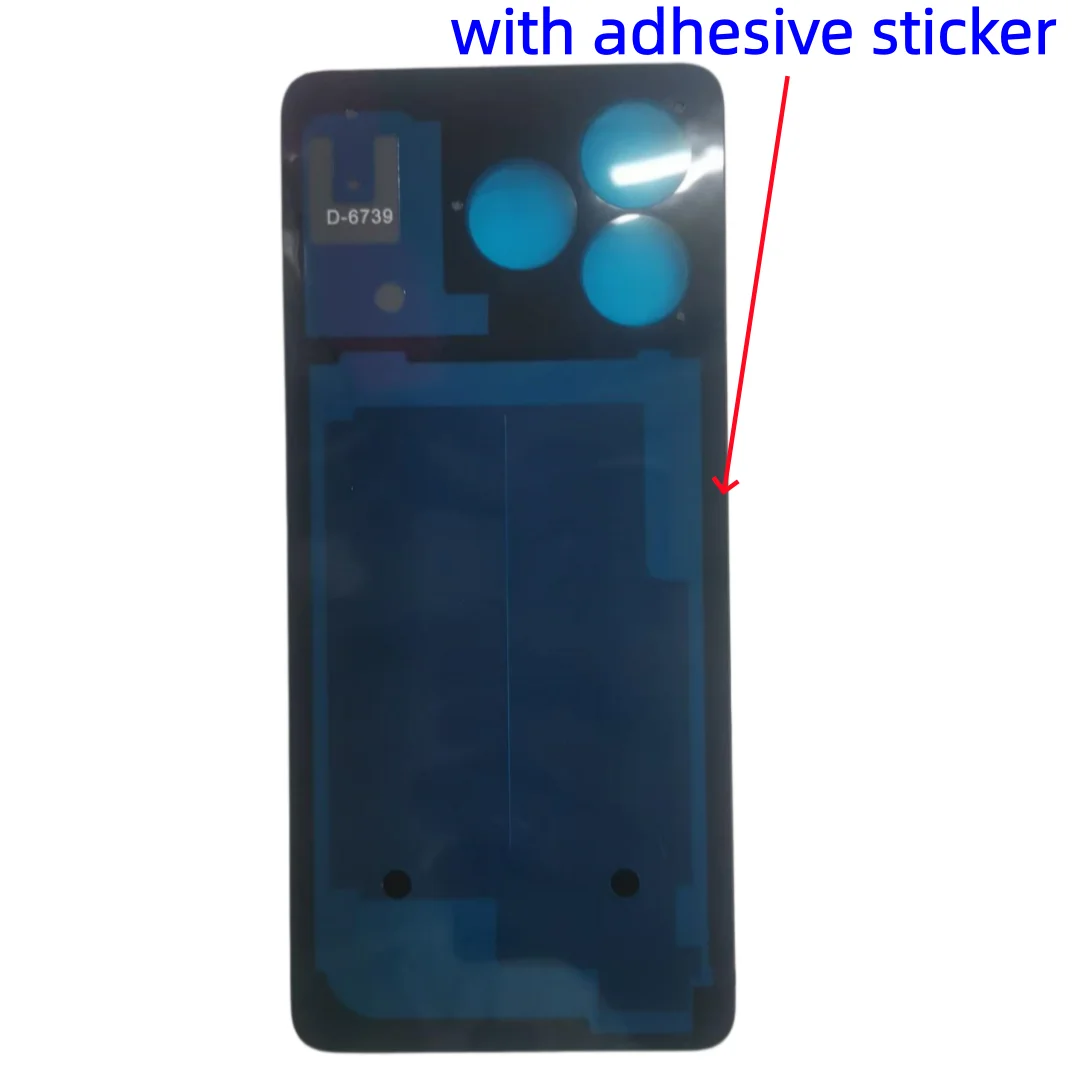 ZTE Blade A36 A56 A56Pro A36E A33S PT26용 후면 커버 배터리 커버 케이스, 후면 커버 배터리 커버 도어 수리 부품, 백 도어