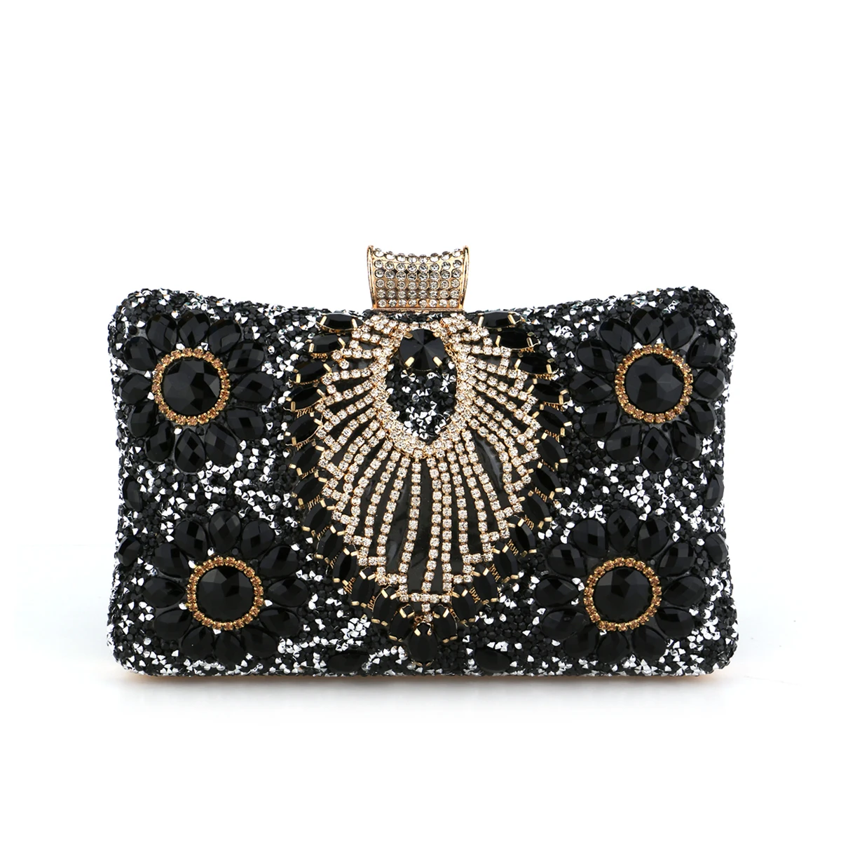 Luxury Diamond Clutch Evening Handbag for Women