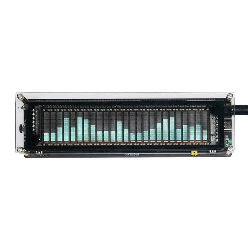 

Дисплей VFD2515 с отображением музыкального спектра и голосовым управлением, индикатор уровня, анализатор ритма, измеритель ритма с USB-интерфейсом, 5 В, 12 В