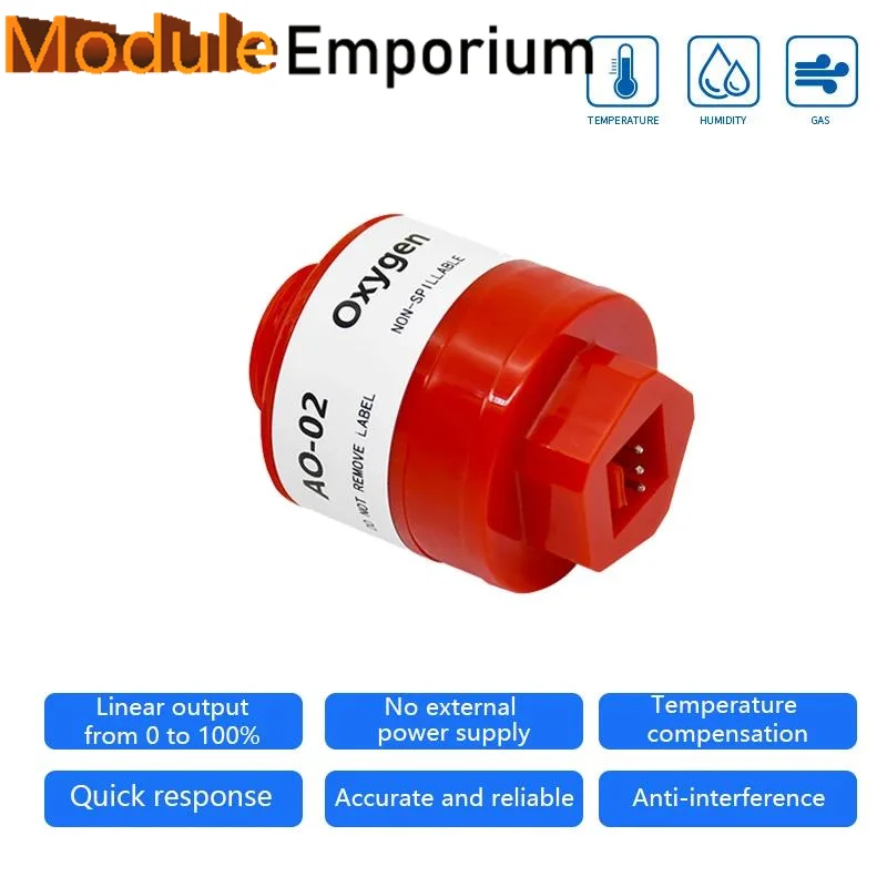 Oxygen Sensor AO2 PTB-18.10 A02 PTB-18.10 AO2 Oxygen Sensor Gas Detector Sensor - Free Shipping