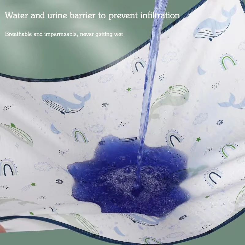 Pure Cotton Urine Pad Waterproof Breathable Baby Care Washable Diaper Children's Leak Proof