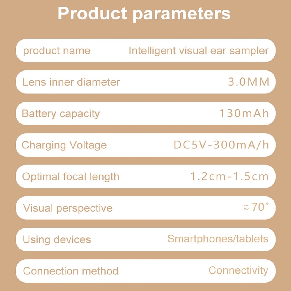 visual ear cleaner Tinsol Smart Visual Ear Cleaner 1296P Ear Sticks Otoscope USB C Charging Endoscope Wax Removal Tool Earpick Camera Health Care