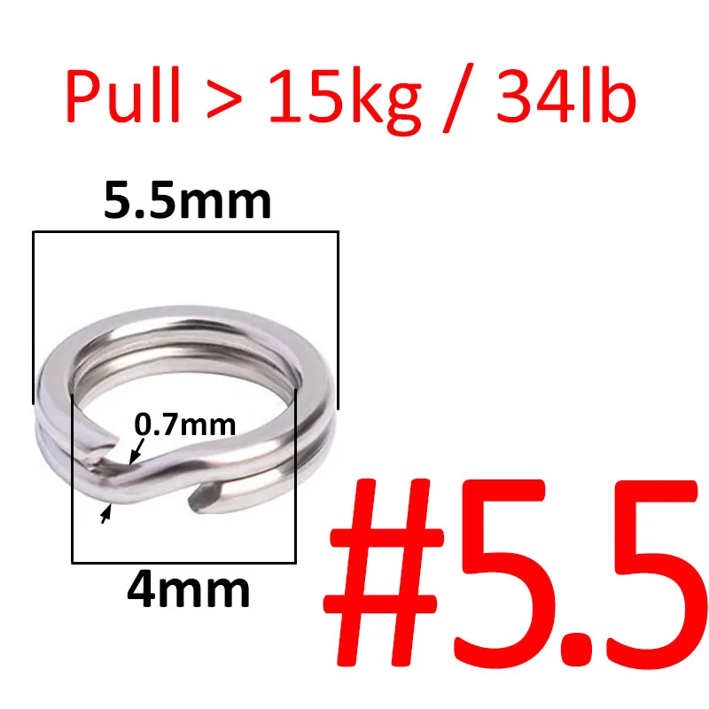 50 St / Parti Rostfritt Stu00e5l Fiske Split Ringar Lo Solid Ringogla For Tomma Vev Bete Kontakter Tackla Verktygssats Tillbehor 50 St / Parti Rostfritt Stu00e5l Fiske Split Ringar Lo Solid Ringogla For Tomma Vev Bete Kontakter Tackla Verktygssats Tillbehor