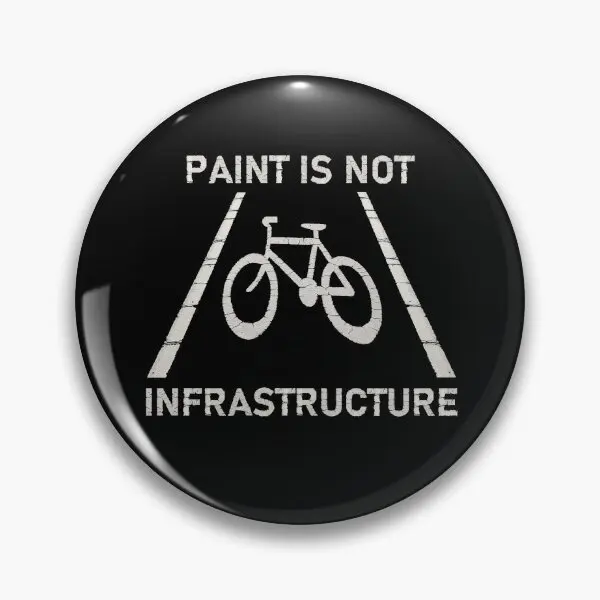 

Paint Is Not Infrastructure Soft Button Pin Brooch Jewelry Fashion Cute Cartoon Creative Clothes Lover Metal Decor Gift Badge