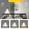 LED Night Light EU Plug In Smart Motion Sensor Light 220V Wall Lamp for Home Aisle WC Hallway Stair Kitchen Bedroom Night Lamp 3