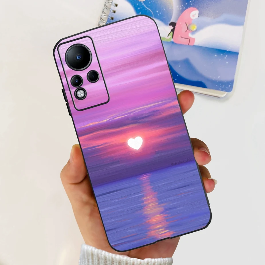 Cute Fashion Painted Soft TPU Case Cover - Stylish Protective s Capa