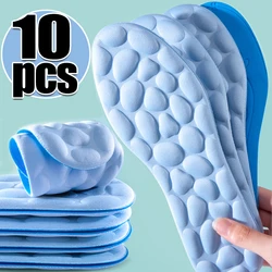 Premium Memory Foam Breathable Cushion Sport Insoles - Orthopedic Shoe Pads - EU35 - 36 (Blue - 10pcs)