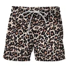 Summer Fashion Classic Colorful Leopard 3D Printed Men's Shorts Unisex Casual Beach Swimming Shorts Quick-dry Surf Board Shorts 1