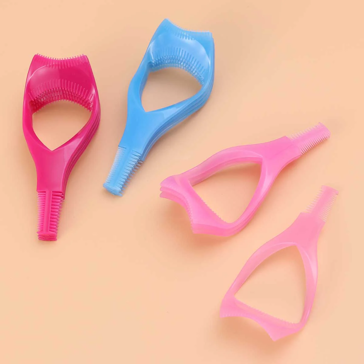 

Mascara Shield Applicator Guard Eyelashes Tools Plastic Makeup Cosmetic Eyelash Brush Curler