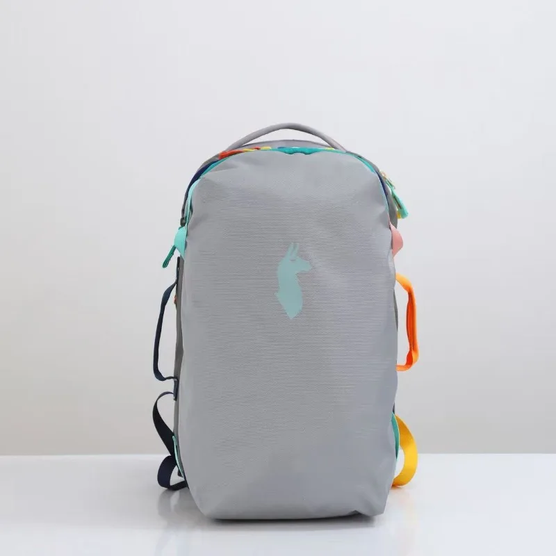 Zaino da trekking da 28L alla moda e casual, impermeabile, di grande capacità, pratico per lo stoccaggio, borse da viaggio per uomo e donna. - immagine 3
