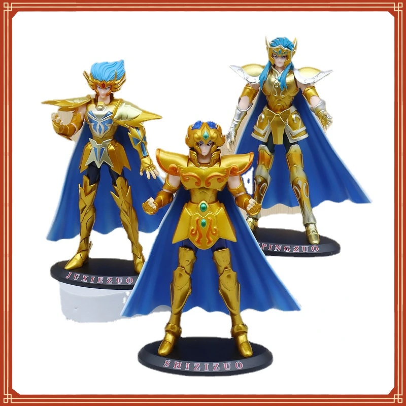 

Gold Saint Seiya Constellation Anime Figure Large Aries Pisces Aquarius Model Ornament Office Decoration Christmas Gift