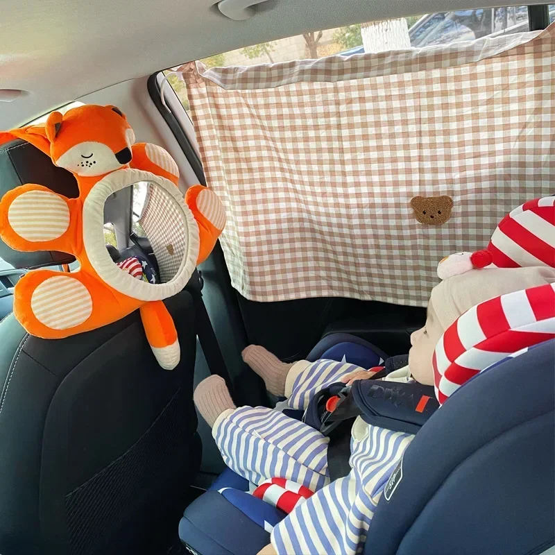 Adjustable Baby Car Mirror Safety Seat Mirror Rear Facing Car Seat Wide Crystal Clear View Shatterproof Kids Monitor