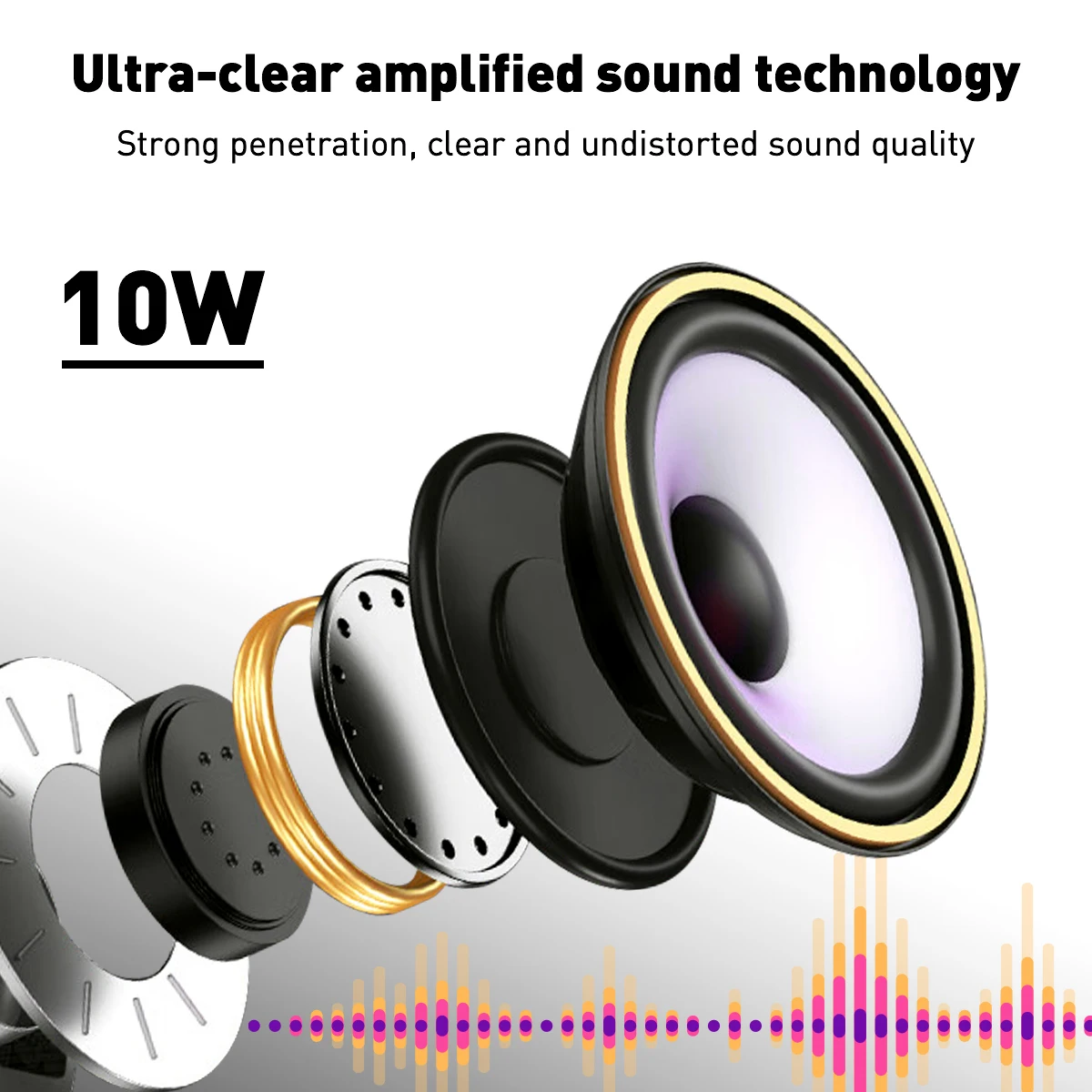 مكبر صوت محمول للمعلمين من Shidu ، مع ميكروفون ، 1...