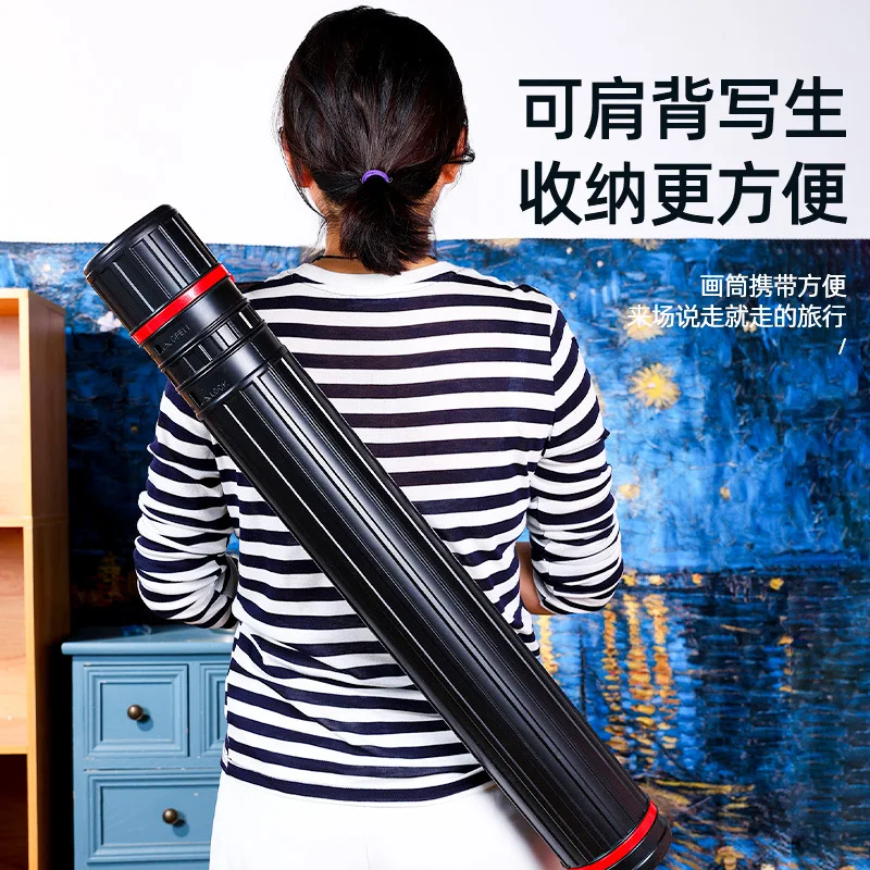 

Painting Tube Telescopic Painting Bucket Plastic Poster Tube Collection Calligraphy And Painting Calligraphy Engineering Archite