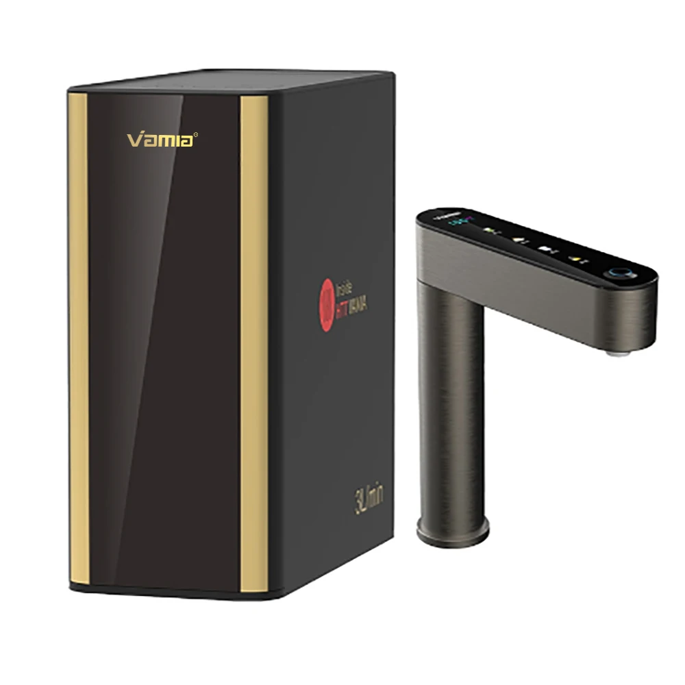 

Vamia desktop alkaline water purifier machines membrane filter dispensers alkaline drinking water machine filtration equipment