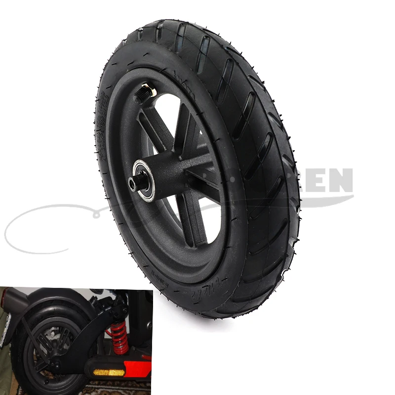 

For Xiaomi Mijia M365 Electric Scooter Rear Tire With Wheel Hub Disc Brake Set Back Tyre Parts M 365