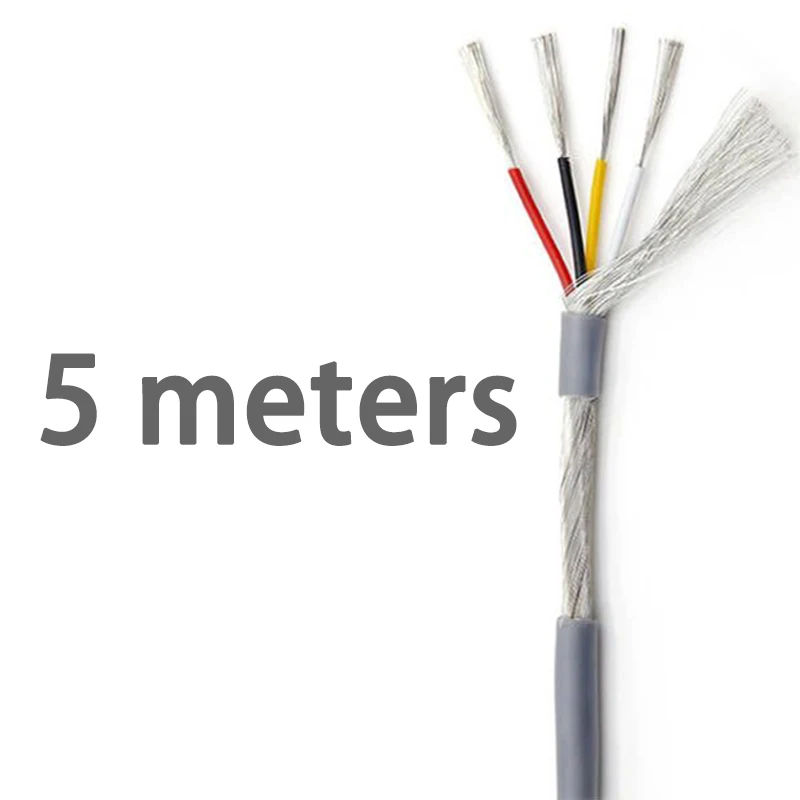 High-Quality Shielded Audio Signal Cable, Multiple AWG Options, PVC-Covered Copper with Multi-Core Configuration