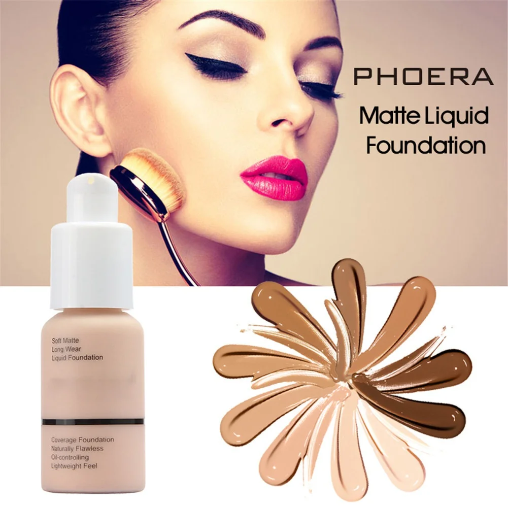 Foundation Base Liquid 30ml liquid foundation makeup cream waterproof foundation