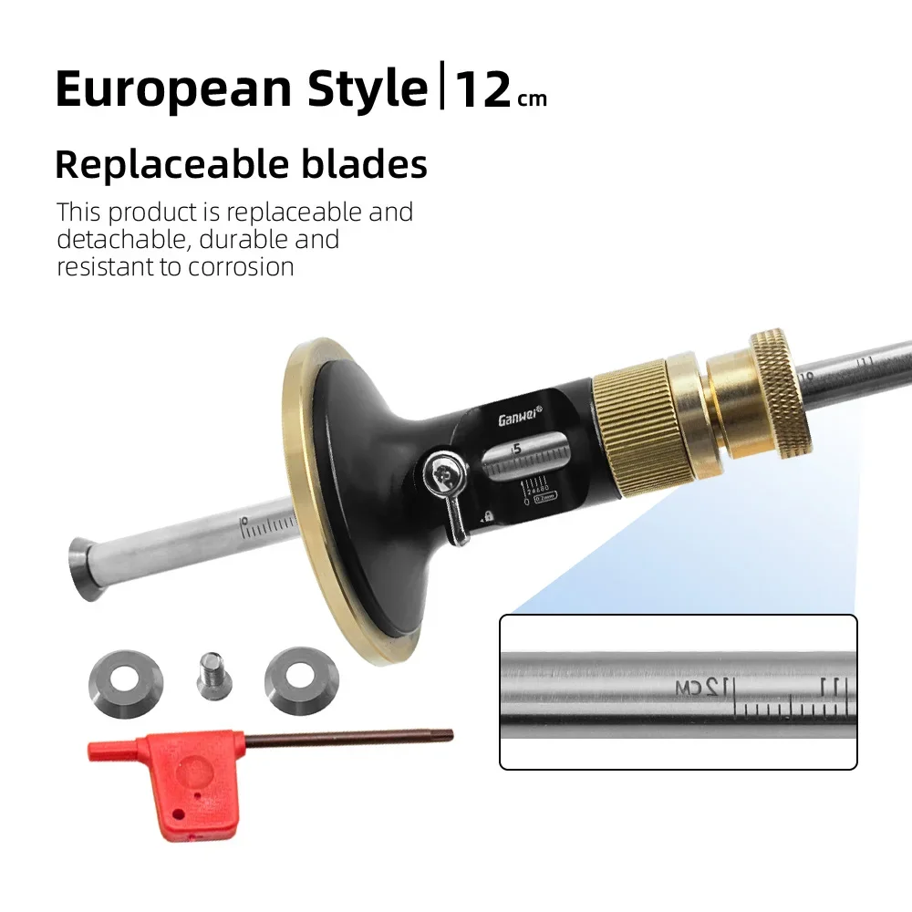 

Line Woodworking Tools Style Drawing Scriber Mortise Marking European Blade Scribing Parallel Precision Gauge Carpentry High