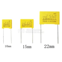 10pcs 275VAC capacitor X2 series 0.01UF ~ 2.2UF Polypropylene film capacitor New 10nf 100nf 150nf 200nf 680nf 470nf 1UF - Image 3