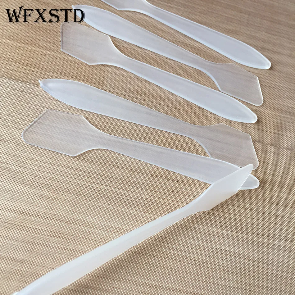 Raspador Colher para o Computador Portátil Pasta de Graxa Térmica Composto de Silicone Raspador Cpu Dissipador de Calor Pasta de Resfriamento Gpu Raspador Novo 50 Pcs - Imagem 2